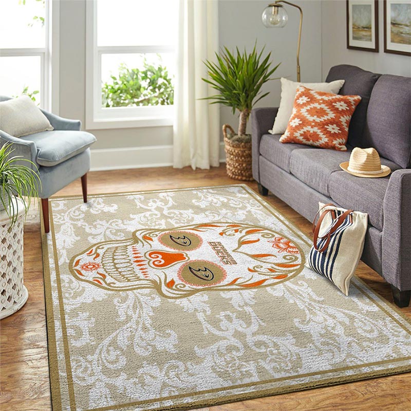 Anaheim Ducks Rug NHL Area Rug Dining Room Rugs Indoor Outdoor Rugs Rectangle Carpet