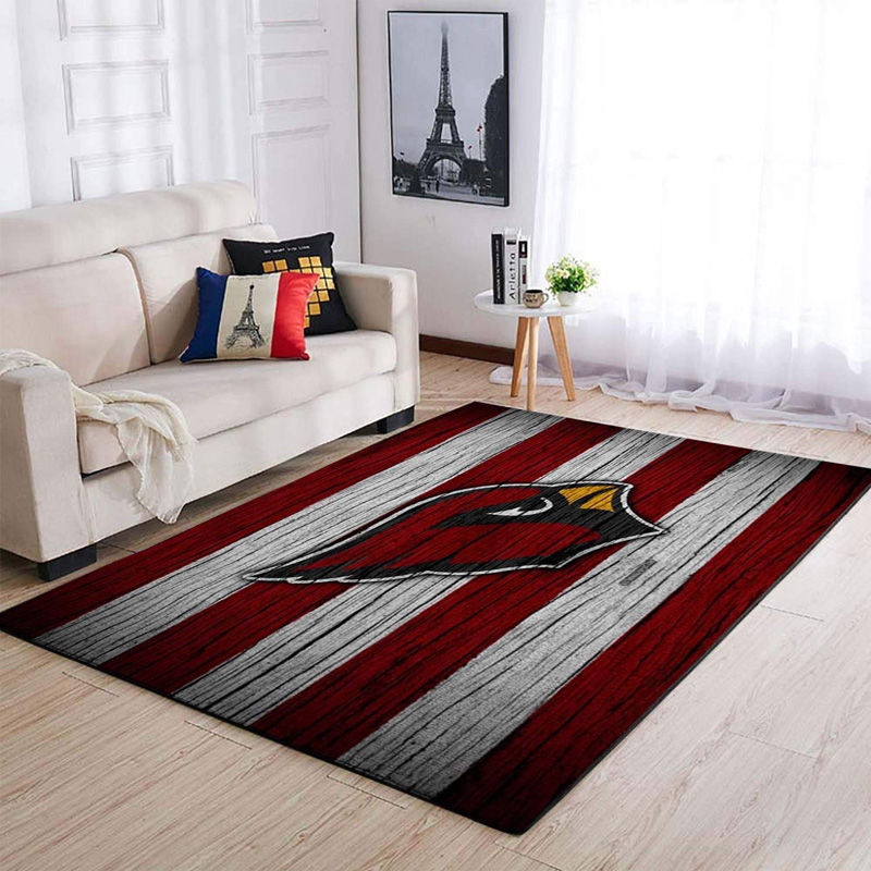 Arizona Cardinals Rug NFL Area Rug Bathroom Rugs Indoor Outdoor Rug Rectangle Carpet