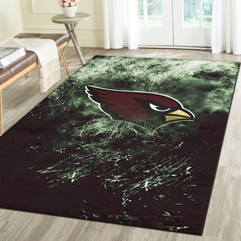 Arizona Cardinals Rug NFL Area Rug Kitchen Rug Indoor Outdoor Rug Rectangle Carpet