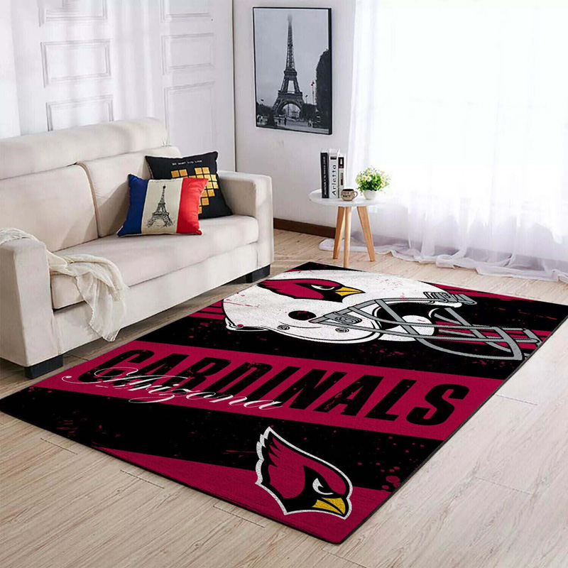 Arizona Cardinals Rug NFL Area Rug Bedroom Area Rug Outdoor Rugs Rectangle Carpet