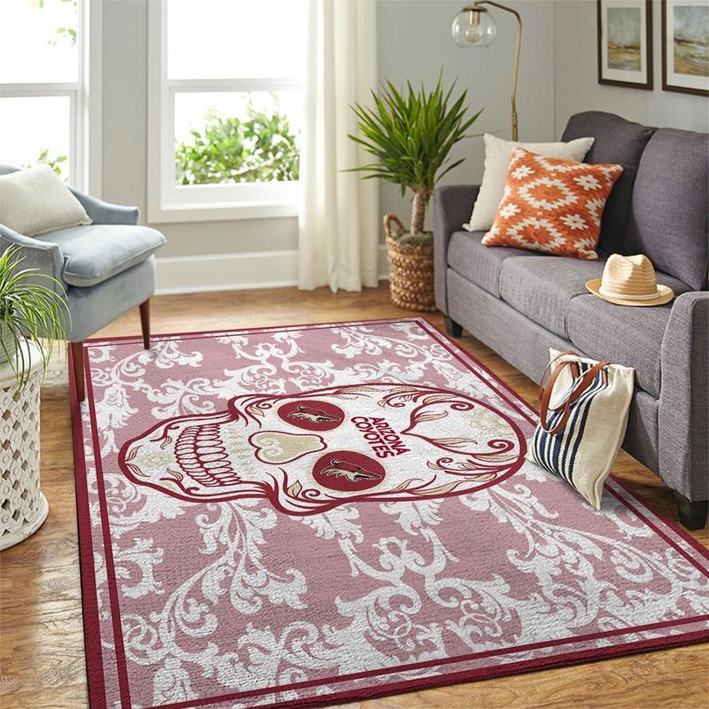 Arizona Coyotes Area Rug NHL Area Rug Living Room Area Rug Indoor Rug Rectangle Carpet