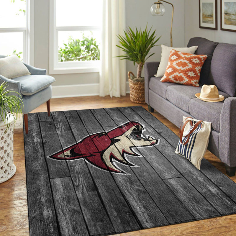 Arizona Coyotes Area Rug NHL Area Rug Bedroom Area Rug Outdoor Rug Rectangle Carpet