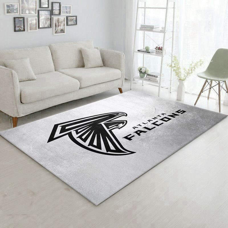 Atlanta Falcon Rug NFL Area Rug Bedroom Rug Indoor Outdoor Rugs Rectangle Carpet