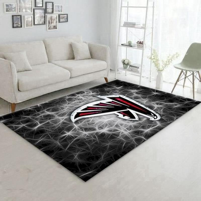 Atlanta Falcon Area Rug NFL Area Rug Bedroom Area Rug Indoor Outdoor Rug Rectangle Carpet