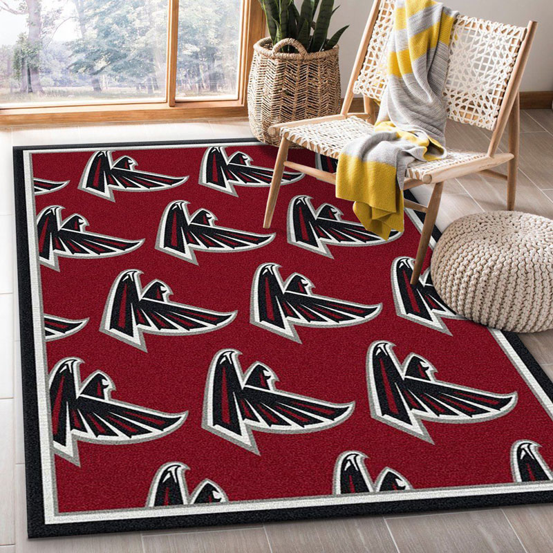 Atlanta Falcon Area Rug NFL Area Rug Bathroom Rugs Indoor Outdoor Rugs Rectangle Carpet