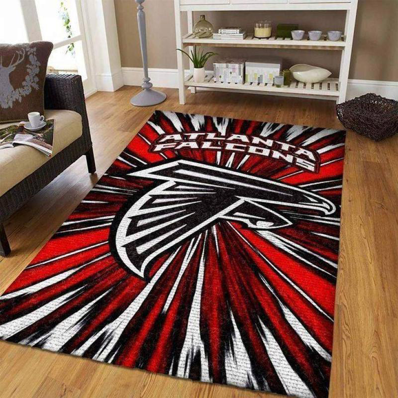 Atlanta Falcon Rug NFL Area Rug Kitchen Rug Outdoor Rugs Rectangle Carpet
