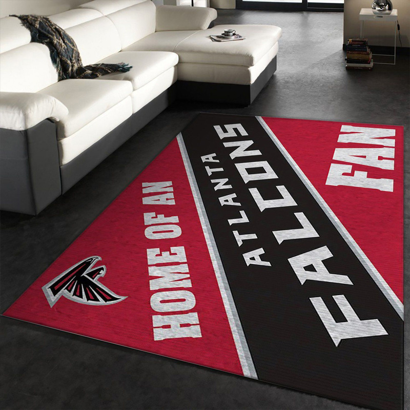 Atlanta Falcon Rug NFL Area Rug Dining Room Rug Indoor Rug Rectangle Carpet