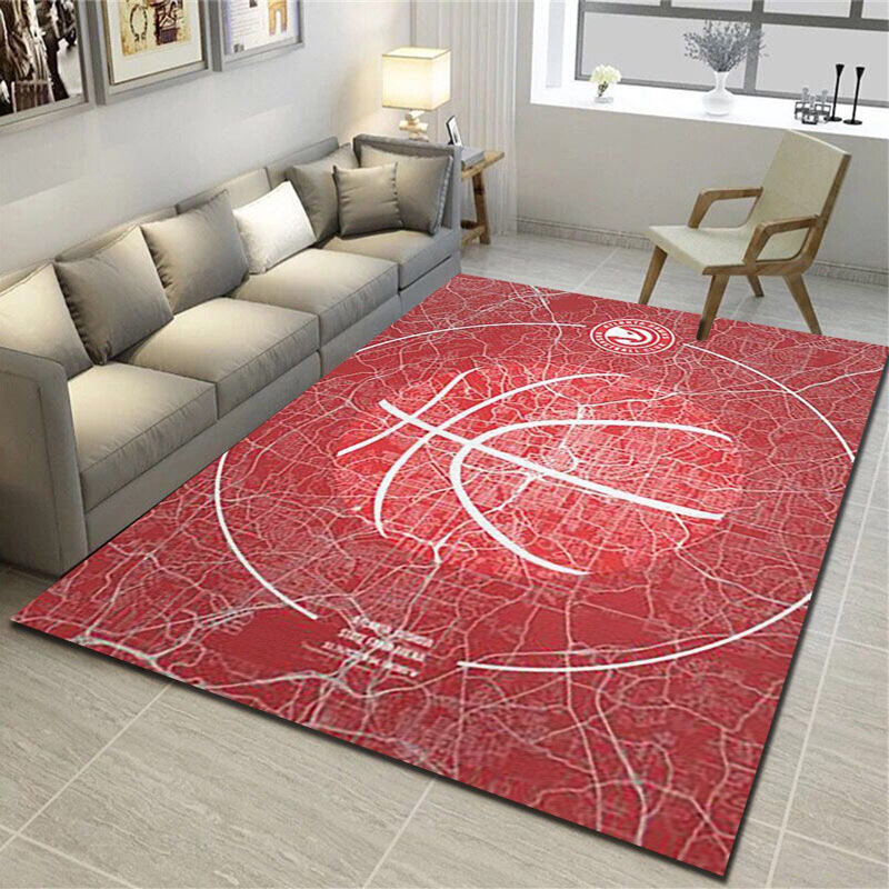 Atlanta Hawks Rug NBA Area Rug Living Room Rug Outdoor Rugs Rectangle Carpet