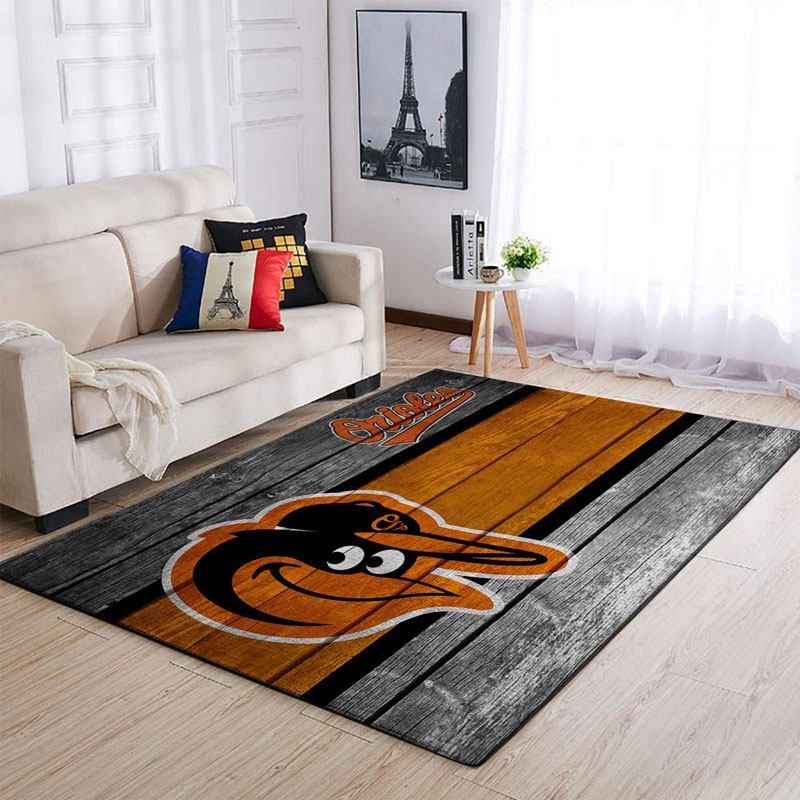 Baltimore Rug MLB Area Rug Bathroom Rug Outdoor Rugs Rectangle Carpet