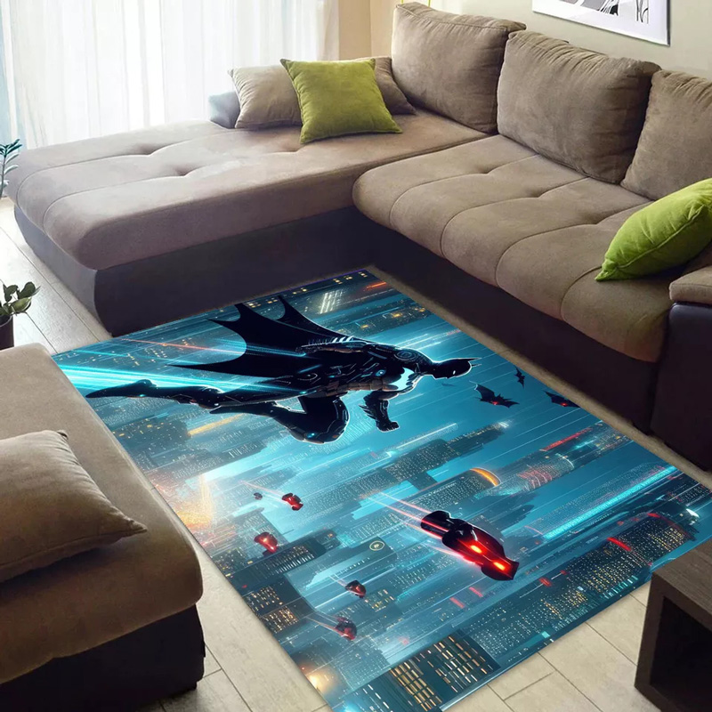 Batman Area Rug Batman Carpet Bedroom Rug Indoor Rug