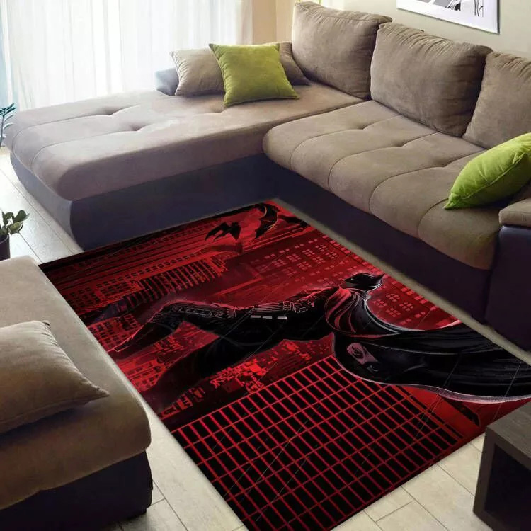 Batman Area Rug Batman Carpet Dining Room Rug Outdoor Rug
