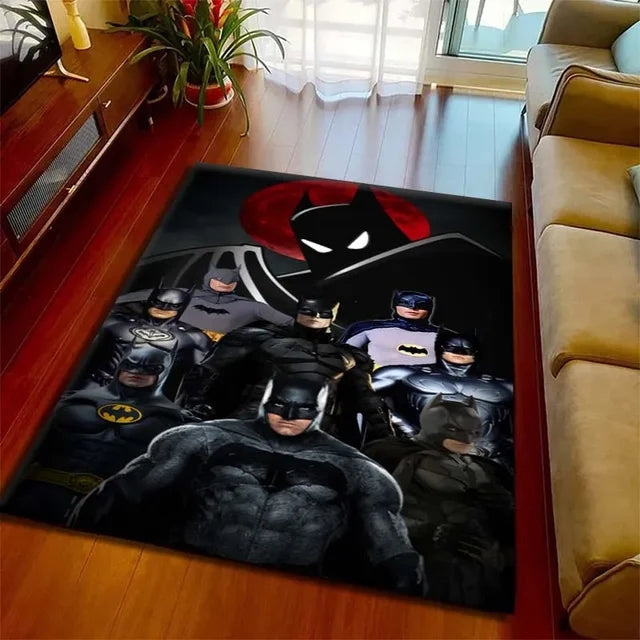 Batman Area Rug Batman Carpet Dining Room Rug Outdoor Rugs