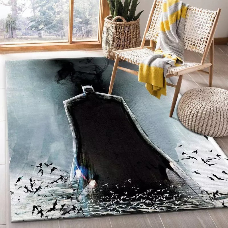 Batman Area Rug Batman Carpet Dining Room Rugs Indoor Outdoor Rug