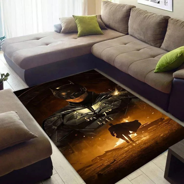 Batman Area Rug Batman Carpet Kitchen Rug Indoor Rugs