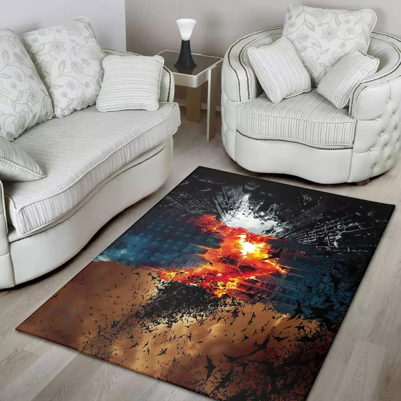 Batman Area Rug Batman Carpet Kitchen Rug Outdoor Rug