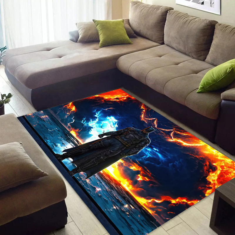 Batman Rug Batman Carpet Living Room Area Rug Indoor Rug