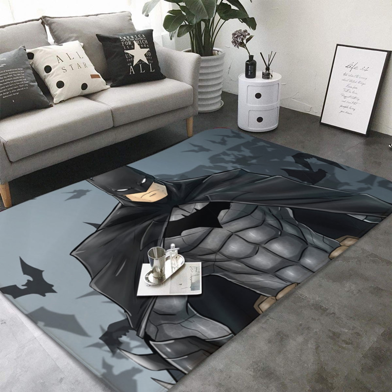 Batman Rug Batman Carpet Living Room Area Rug Indoor Rug