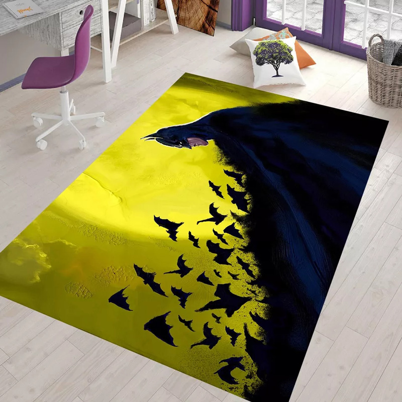 Batman Rug Batman Carpet Living Room Area Rug Indoor Rugs