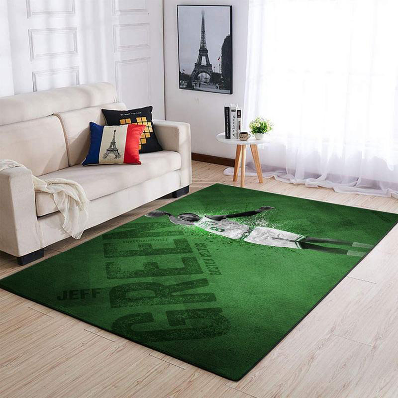 Boston Celtics Rug NBA Area Rug Living Room Area Rug Indoor Outdoor Rug Rectangle Carpet