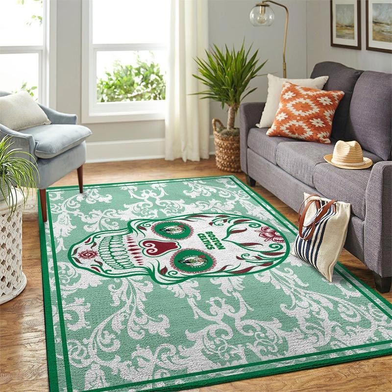 Boston Celtics Area Rug NBA Area Rug Bathroom Rugs Outdoor Rugs Rectangle Carpet