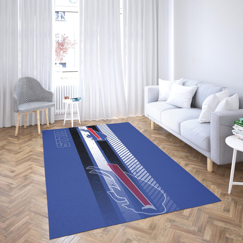 Buffalo Bills Rug NFL Area Rug Bedroom Area Rug Outdoor Rugs Rectangle Carpet