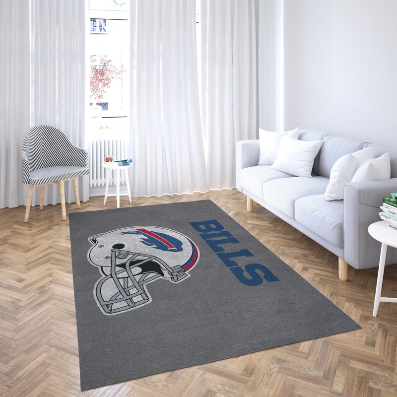 Buffalo Bills Rug NFL Area Rug Kitchen Rug Outdoor Rug Rectangle Carpet
