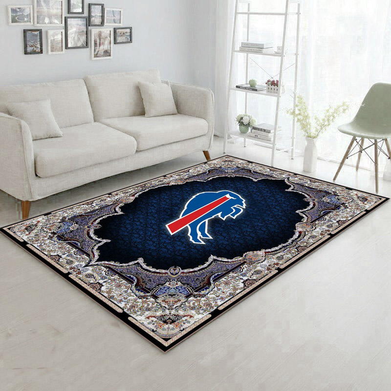 Buffalo Bills Area Rug NFL Area Rug Kitchen Rug Indoor Outdoor Rug Rectangle Carpet