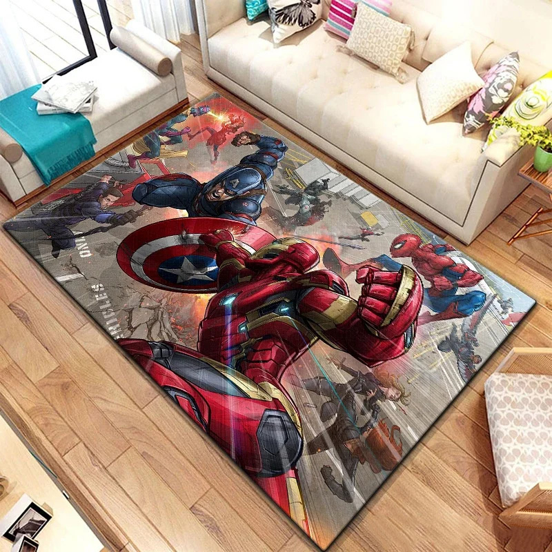 Captain America Area Rug Captain America Carpet Bathroom Rug Indoor Rugs