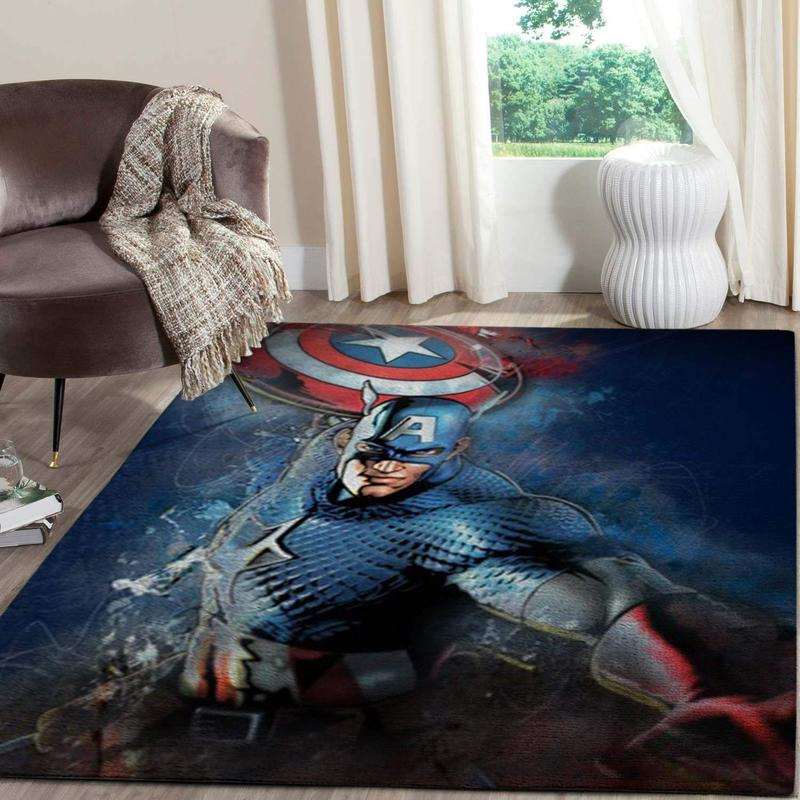 Captain America Area Rug Captain America Carpet Bathroom Rugs Indoor Rugs