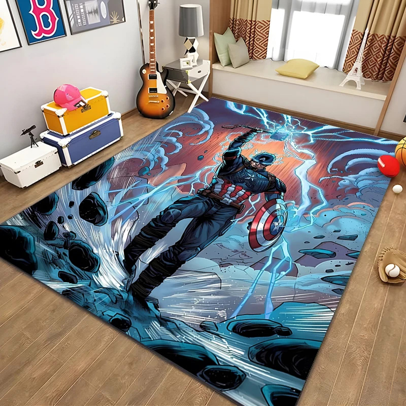Captain America Area Rug Captain America Carpet Bathroom Rugs Outdoor Rug