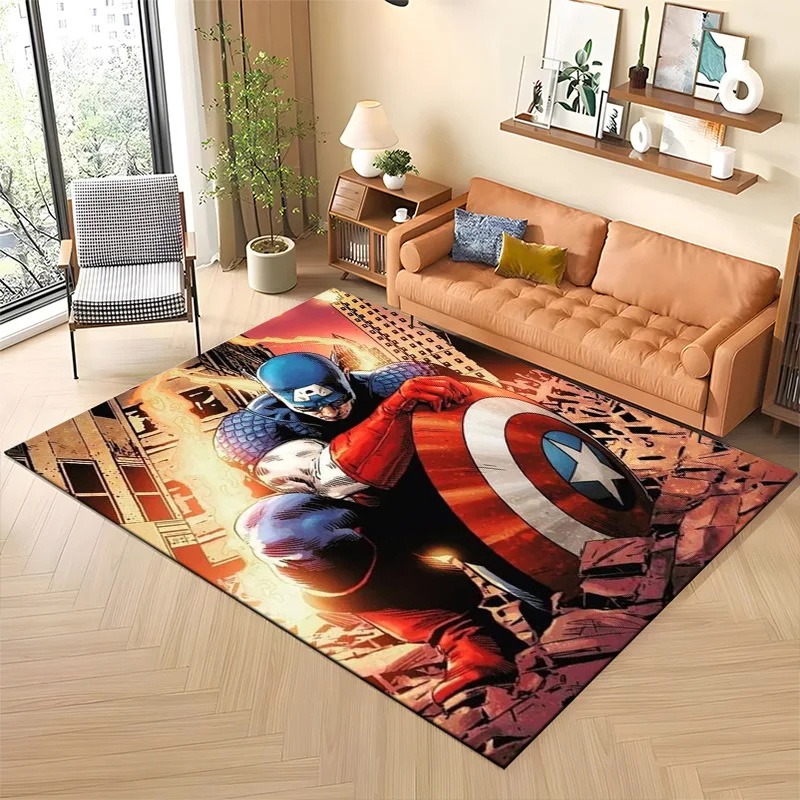 Captain America Area Rug Captain America Carpet Bathroom Rugs Outdoor Rug