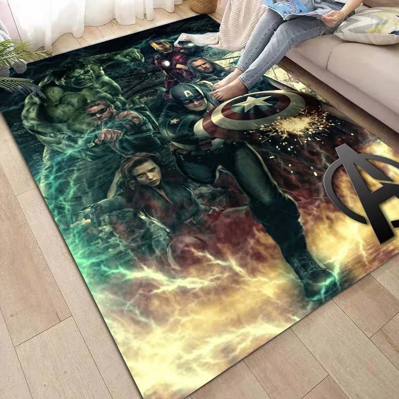 Captain America Area Rug Captain America Carpet Bedroom Area Rug Indoor Outdoor Rug