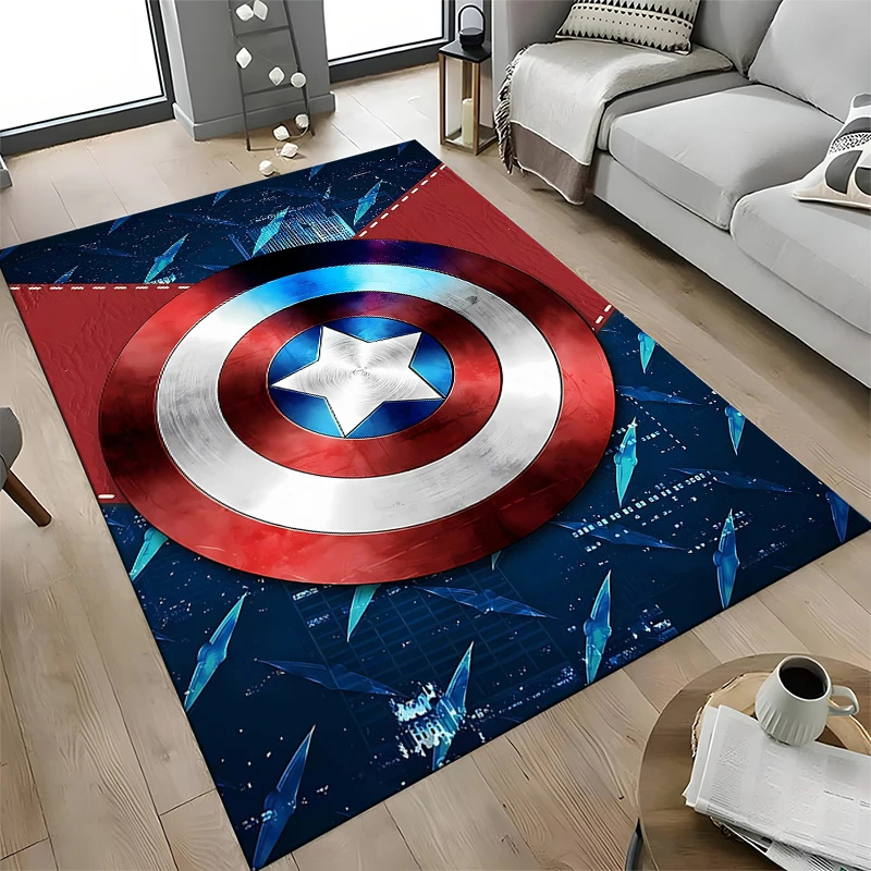 Captain America Area Rug Captain America Carpet Bedroom Area Rug Indoor Rugs