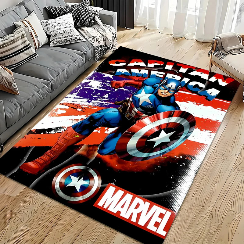 Captain America Area Rug Captain America Carpet Dining Room Rugs Indoor Rug