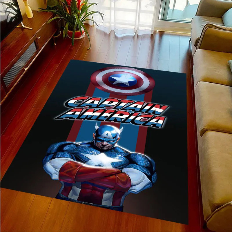 Captain America Area Rug Captain America Carpet Kitchen Rug Outdoor Rugs