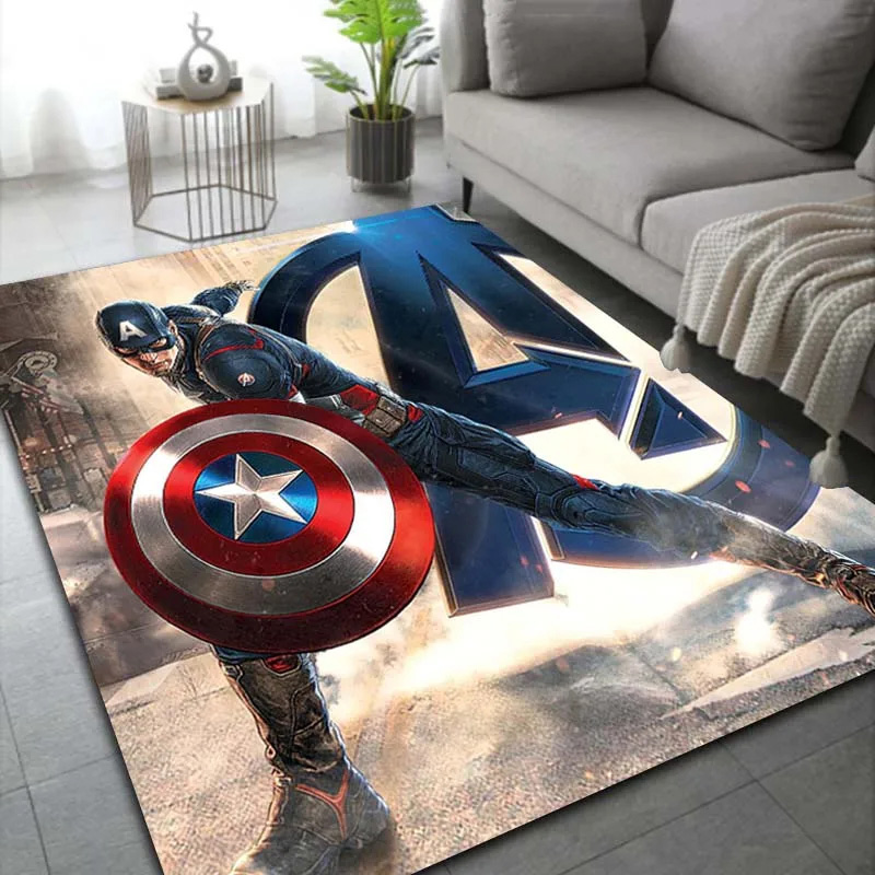 Captain America Area Rug Captain America Carpet Kitchen Rug Outdoor Rugs