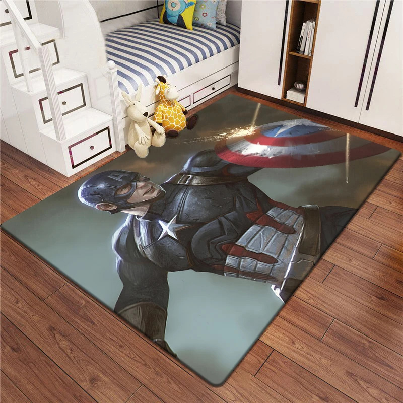 Captain America Area Rug Captain America Carpet Living Room Area Rug Indoor Rugs