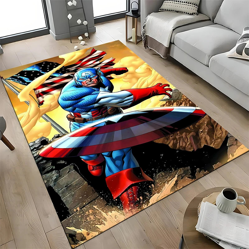 Captain America Rug Captain America Carpet Bathroom Rugs Indoor Outdoor Rug