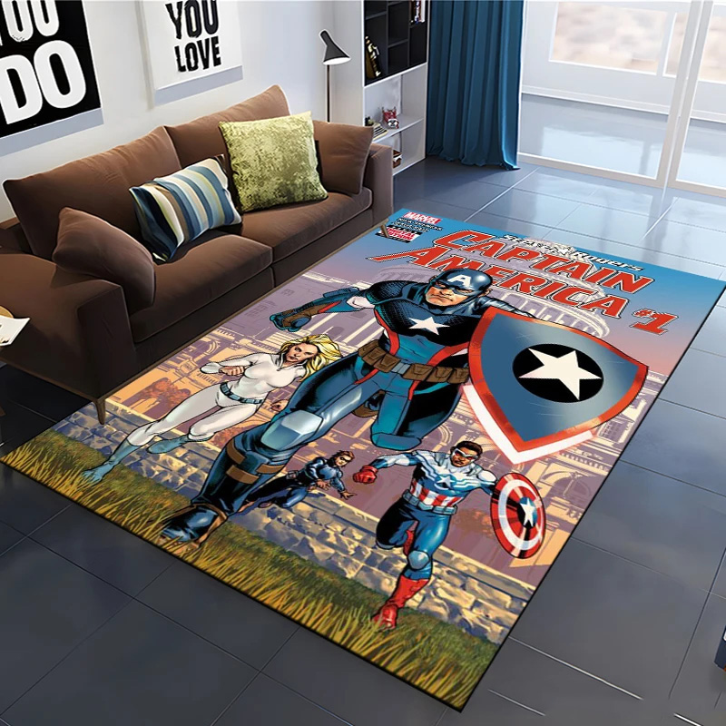 Captain America Rug Captain America Carpet Bathroom Rugs Indoor Outdoor Rugs
