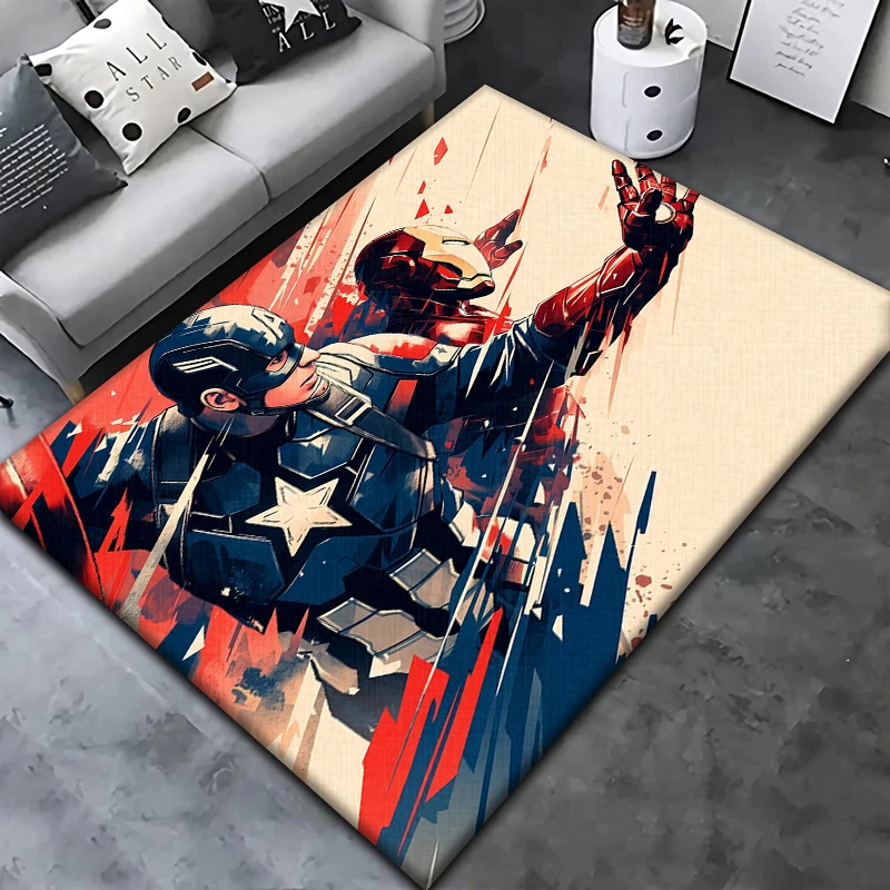 Captain America Rug Captain America Carpet Bedroom Area Rug Indoor Outdoor Rugs
