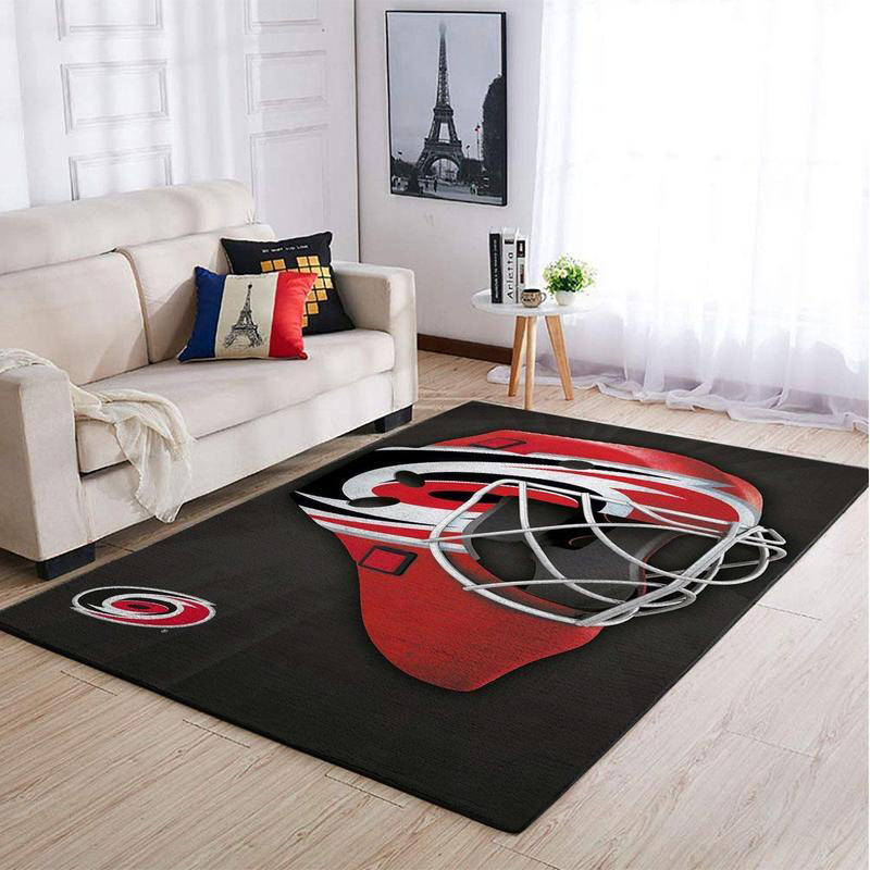 Carolina Hurricanes Area Rug NHL Area Rug Living Room Area Rug Indoor Outdoor Rugs Rectangle Carpet