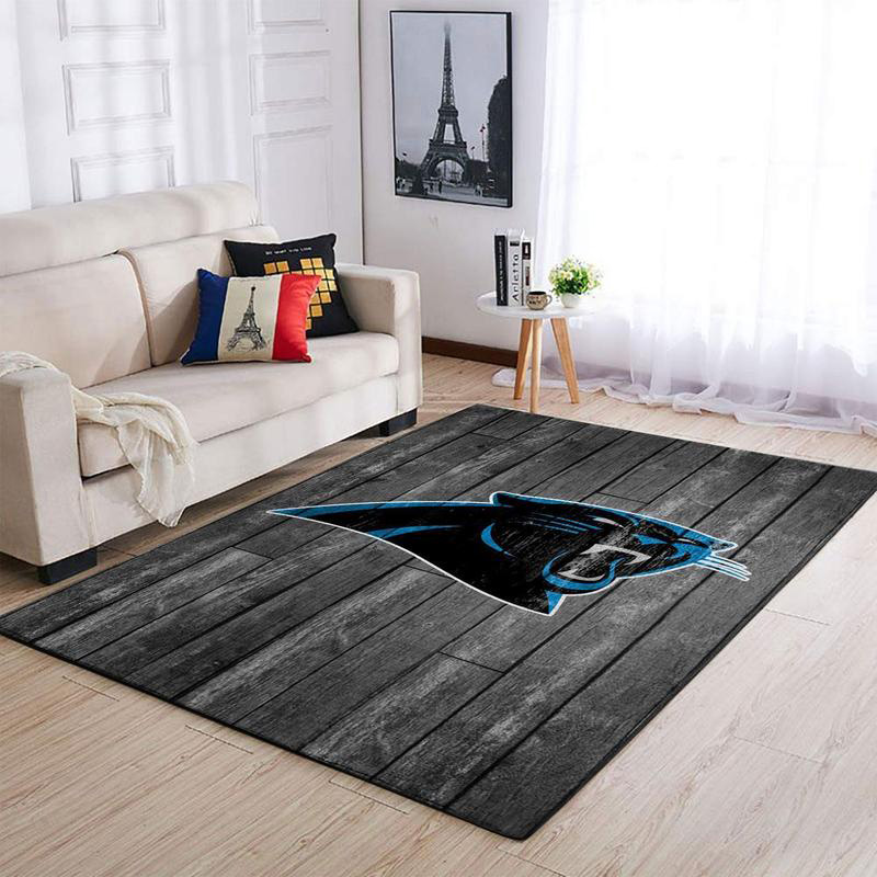 Carolina Panthers Area Rug NFL Area Rug Bedroom Area Rug Outdoor Rug Rectangle Carpet