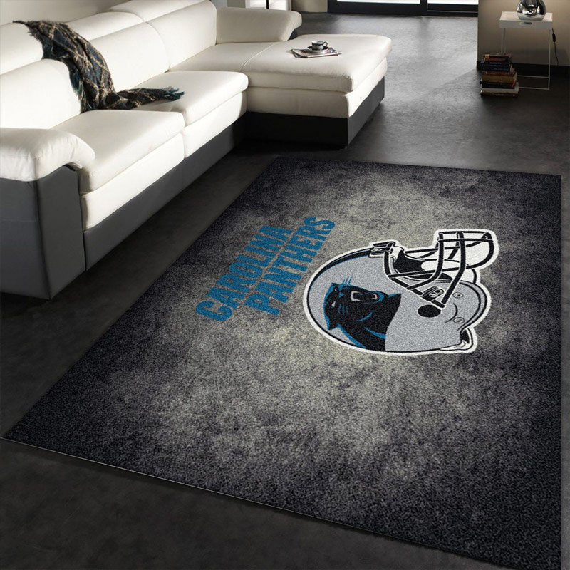 Carolina Panthers Area Rug NFL Area Rug Bathroom Rugs Outdoor Rugs Rectangle Carpet
