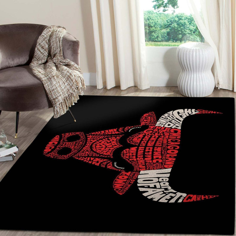 Chicago Bulls Area Rug NBA Area Rug Bathroom Rugs Outdoor Rugs Rectangle Carpet
