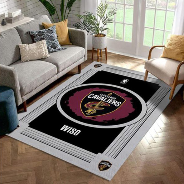 Cleveland Cavaliers Rug NBA Area Rug Bathroom Rugs Indoor Outdoor Rug Rectangle Carpet