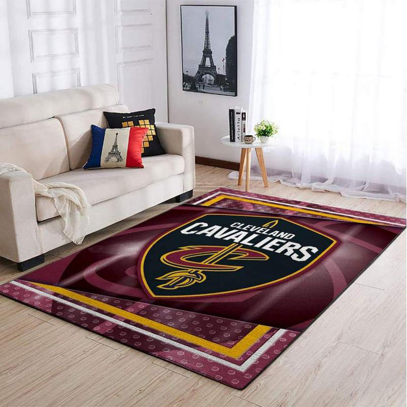 Cleveland Cavaliers Area Rug NBA Area Rug Bathroom Rugs Outdoor Rug Rectangle Carpet
