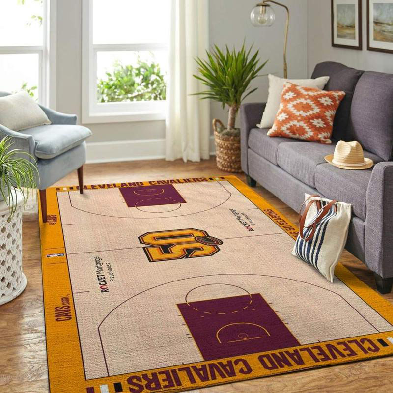 Cleveland Cavaliers Area Rug NBA Area Rug Kitchen Rug Indoor Rugs Rectangle Carpet