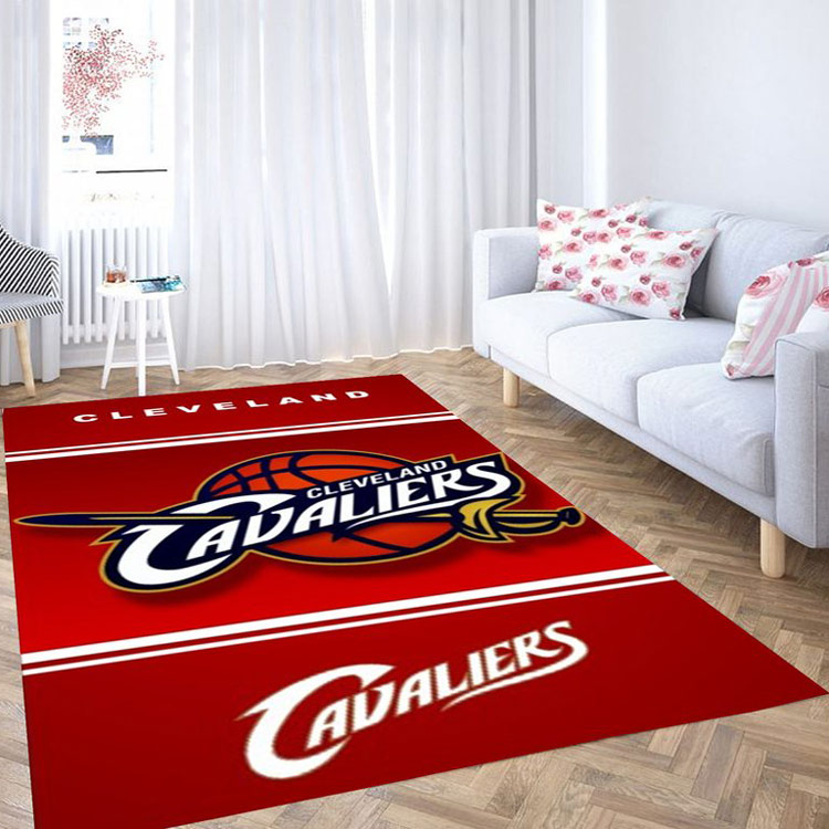 Cleveland Cavaliers Rug NBA Area Rug Bathroom Rugs Indoor Rug Rectangle Carpet