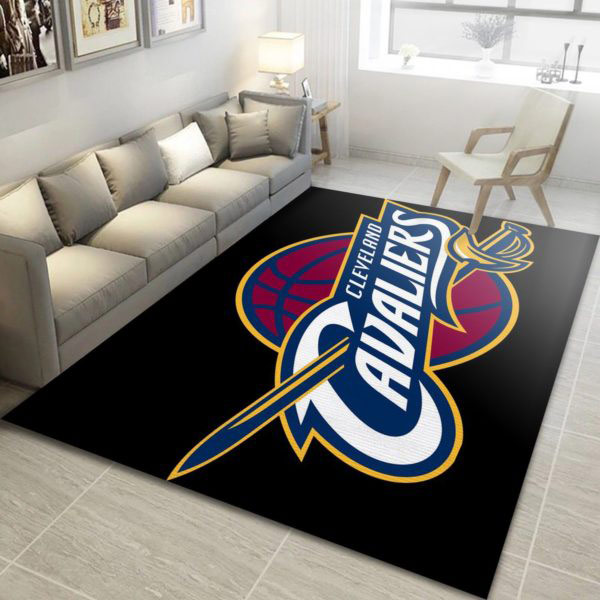 Cleveland Cavaliers Area Rug NBA Area Rug Dining Room Rug Outdoor Rug Rectangle Carpet