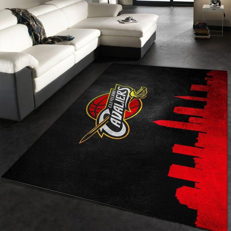 Cleveland Cavaliers Rug NBA Area Rug Bathroom Rug Outdoor Rugs Rectangle Carpet